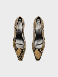 Rory Snake Print Pumps
