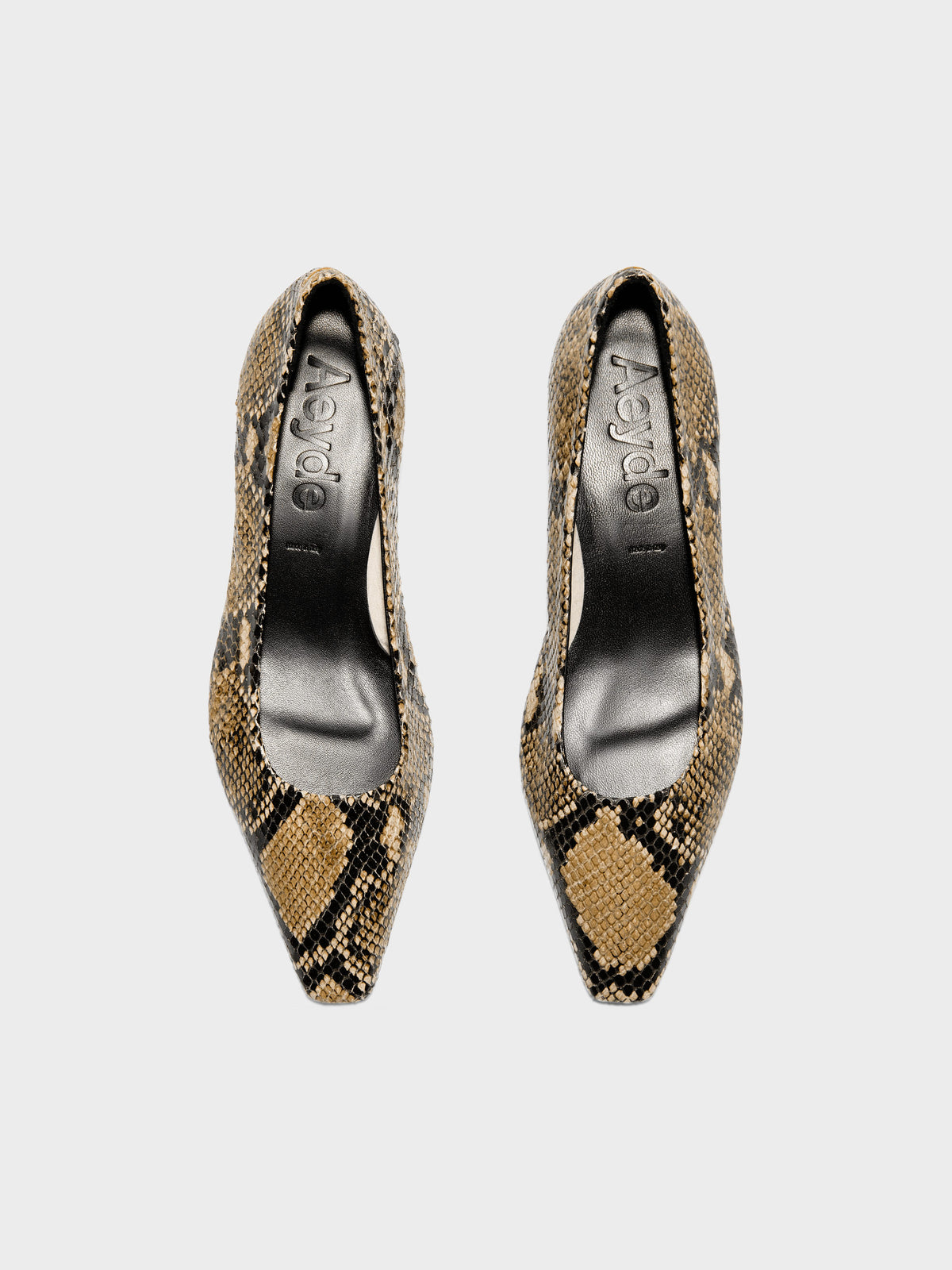 Rory Snake Print Pumps