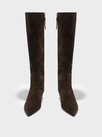 Sabrina Suede Knee-High Boots - Image 5