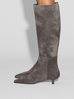 Sabrina Suede Knee-High Boots - Image 6