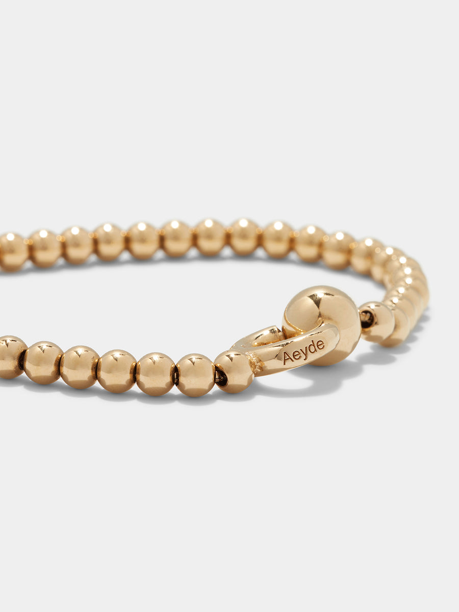 Sasha Ball Chain 18kt Gold-Plated Bracelet