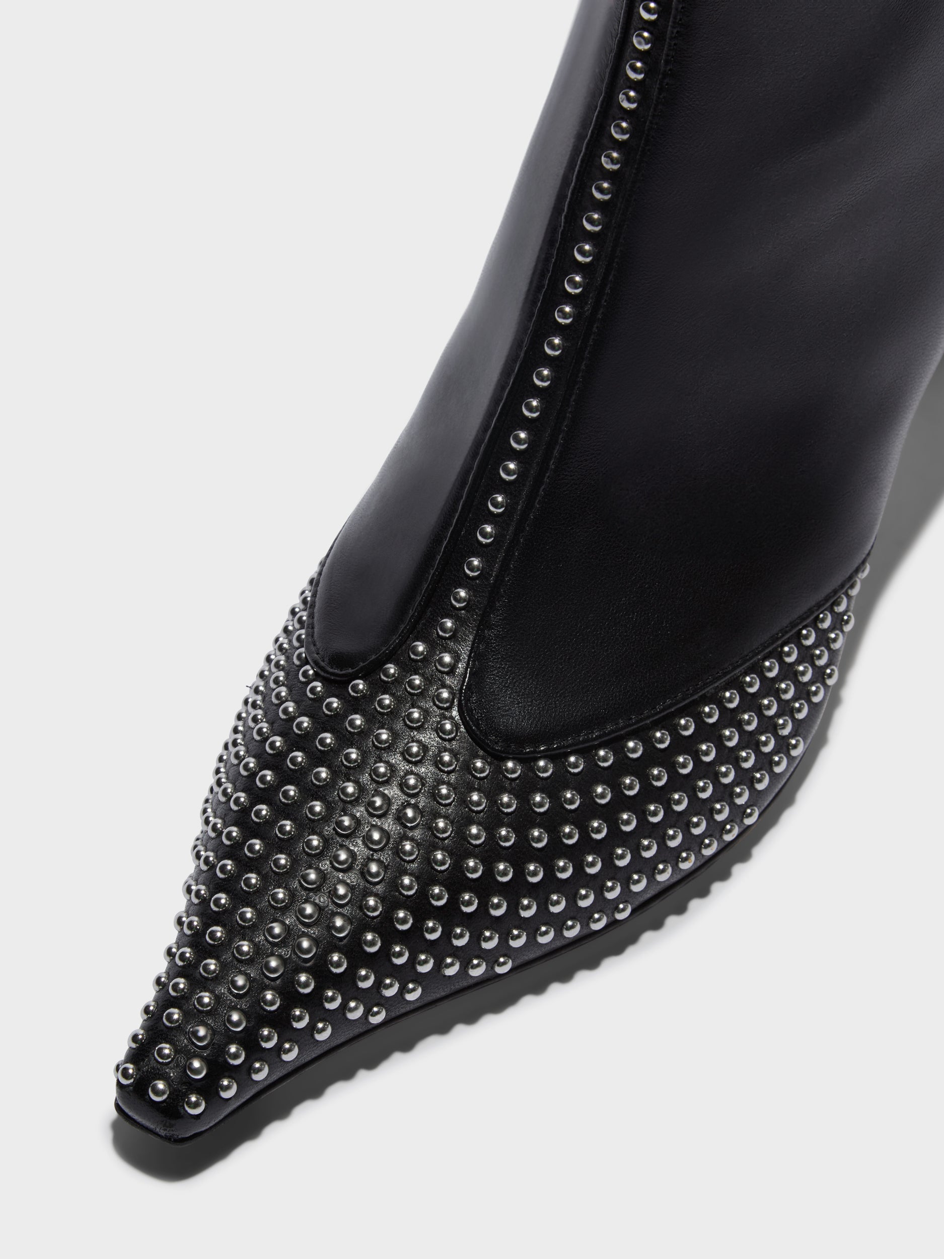 Sila Mini Stud Leather Boots - Image 5
