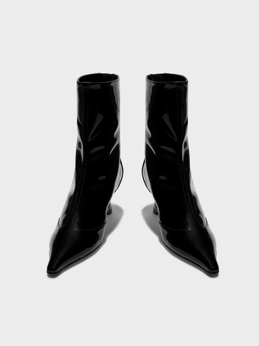 Sila Patent Leather Boots