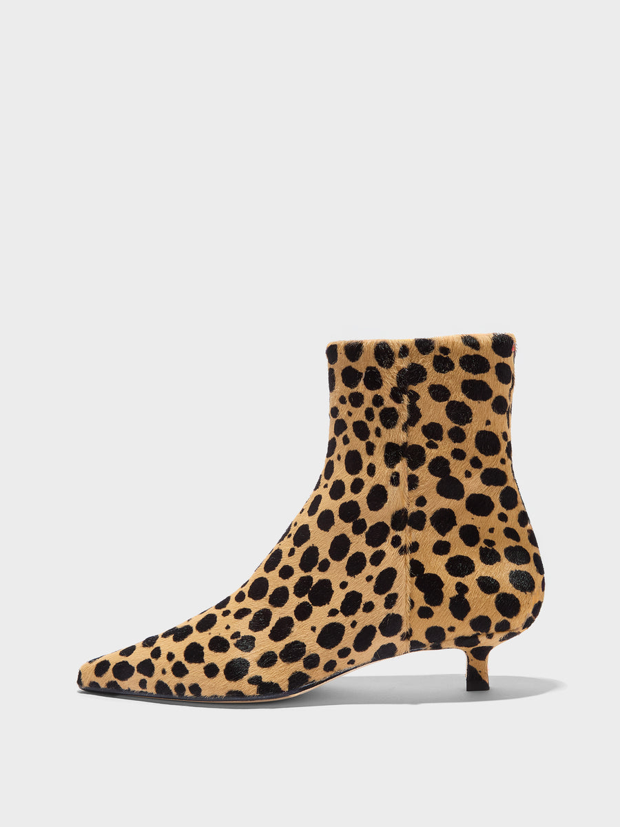 Sofie Leopard Ankle Boots