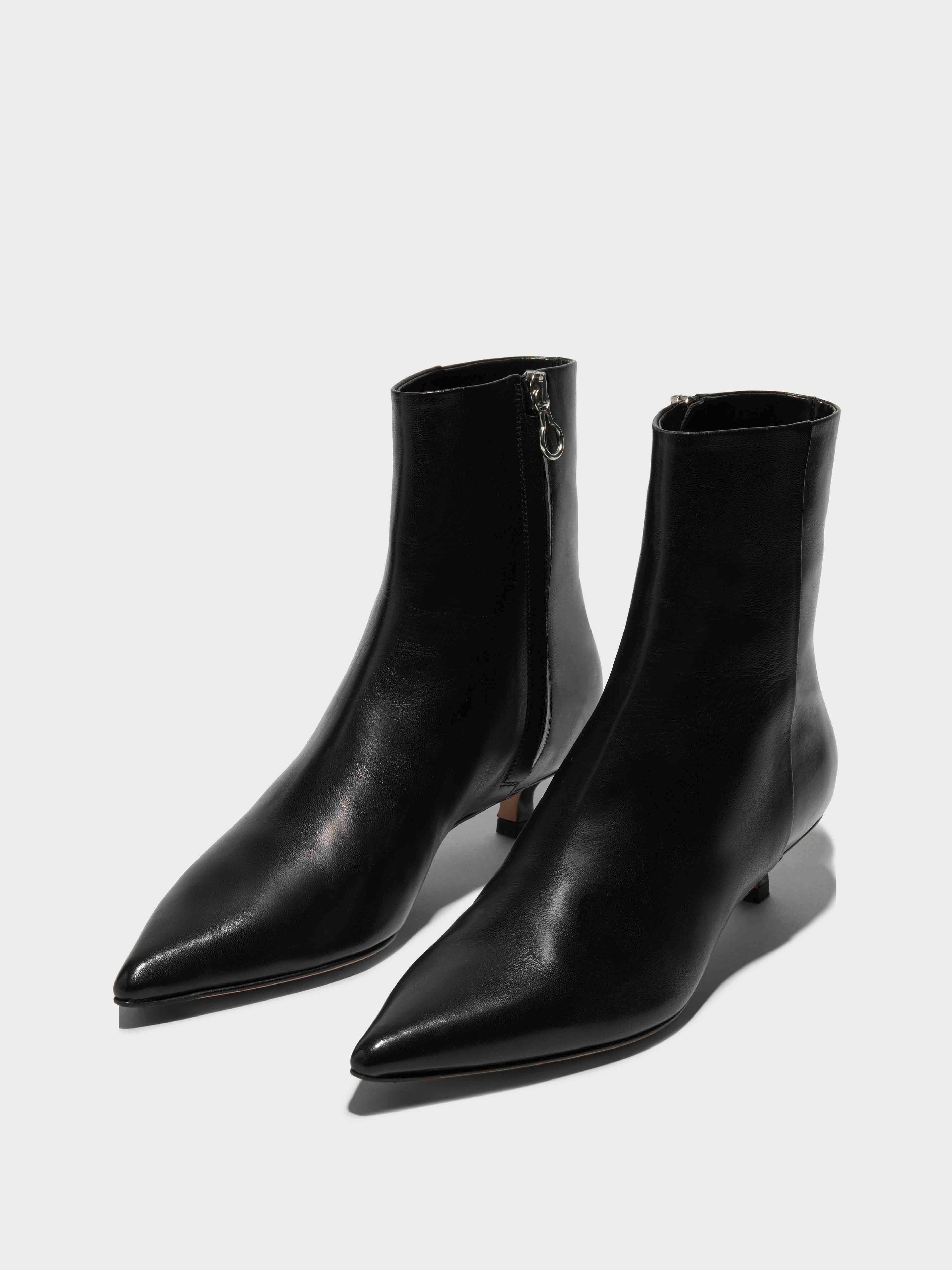 Sofie Leather Ankle Boots - Image 2