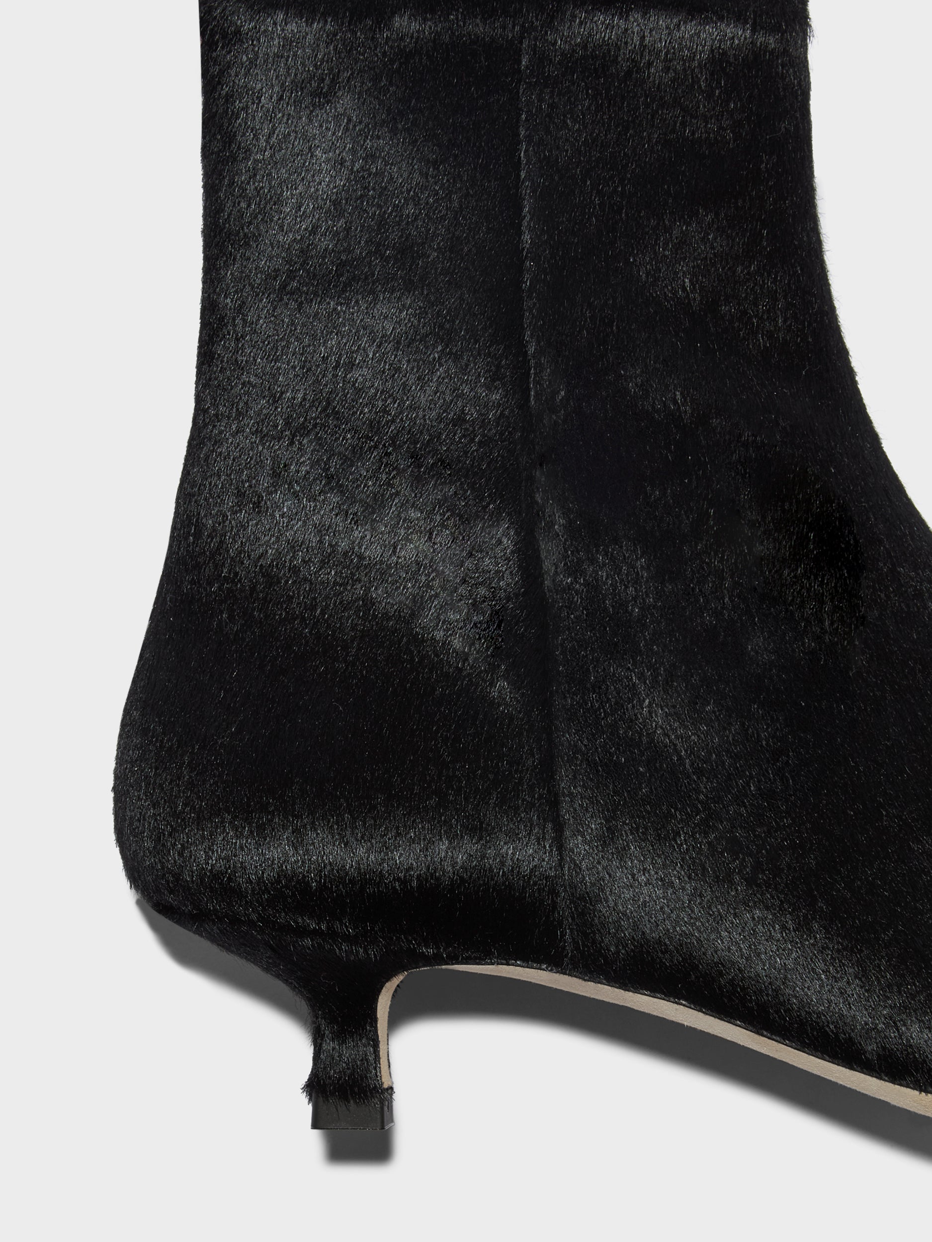 Sofie Ponyhair Ankle Boots - Image 4
