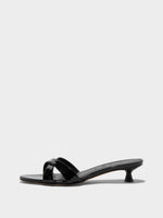 Stina Leather Kitten-Heel Sandals - Image 1