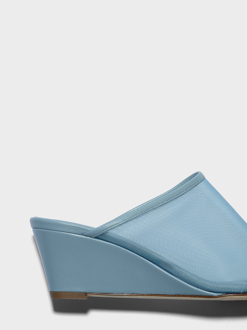 Suzanne Mesh Wedge Sandals