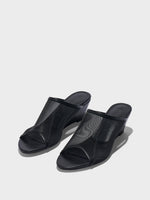 Suzanne Mesh Wedge Sandals - Image 3