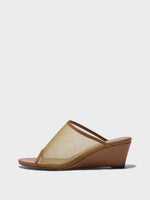 Suzanne Mesh Wedge Sandals - Image 1