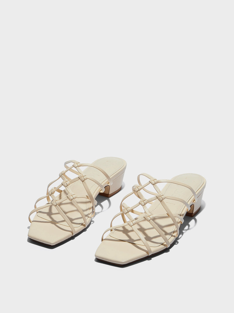 Talha Square-Toe Sandals