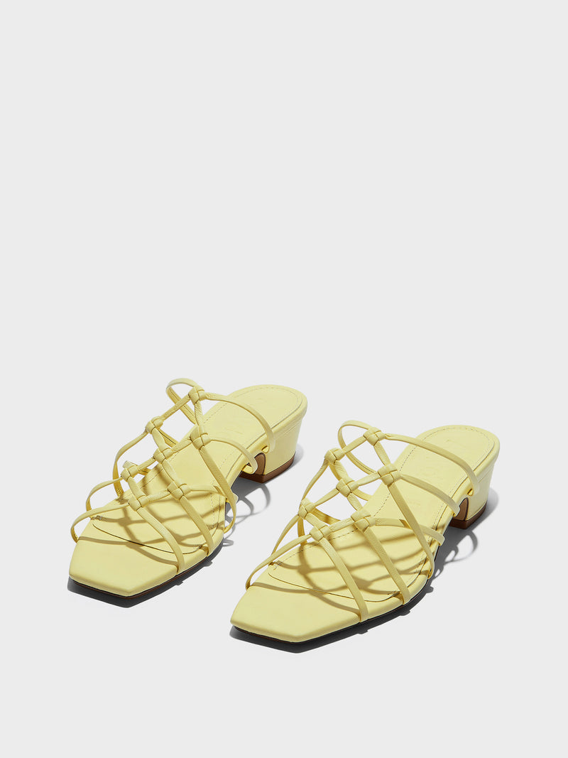 Talha Square-Toe Sandals
