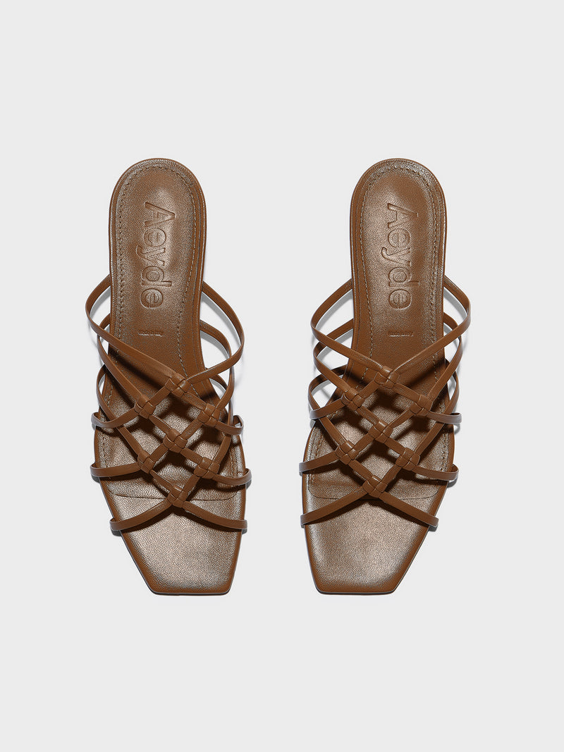 Talha Square-Toe Sandals