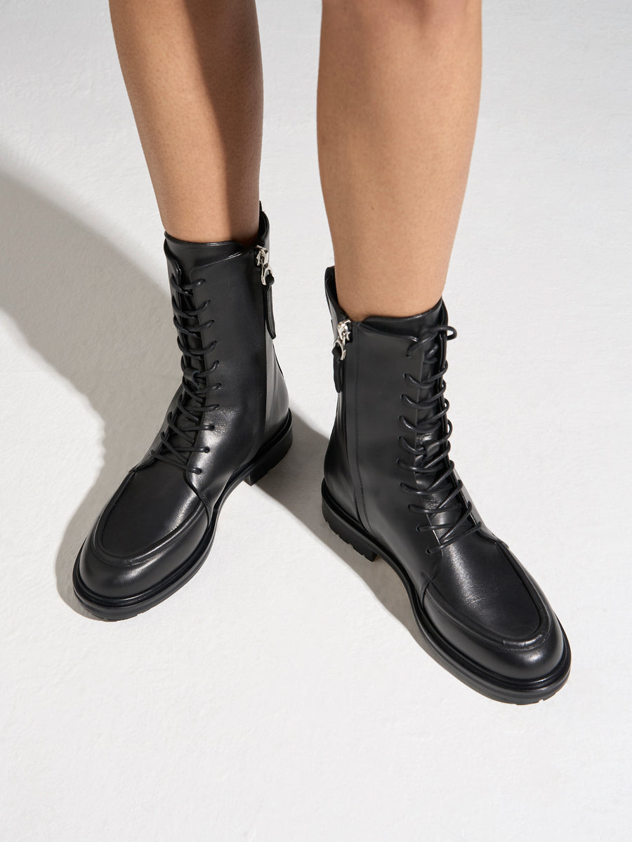 Tate Lace-Up Ankle Boots