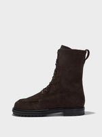 Tate Suede Lace-Up Ankle Boots - Image 1