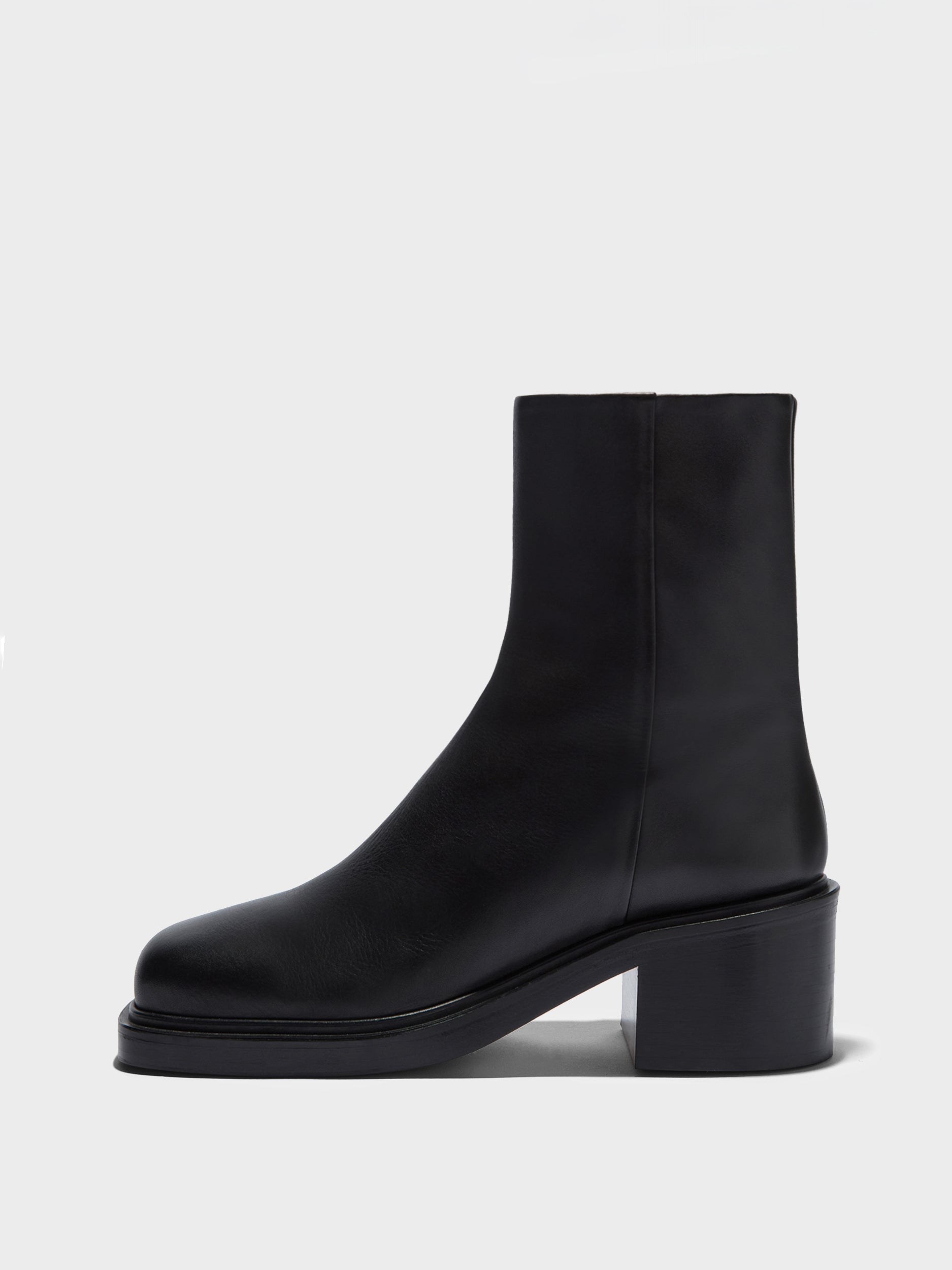 Teddy Block Heel Boots - Image 1