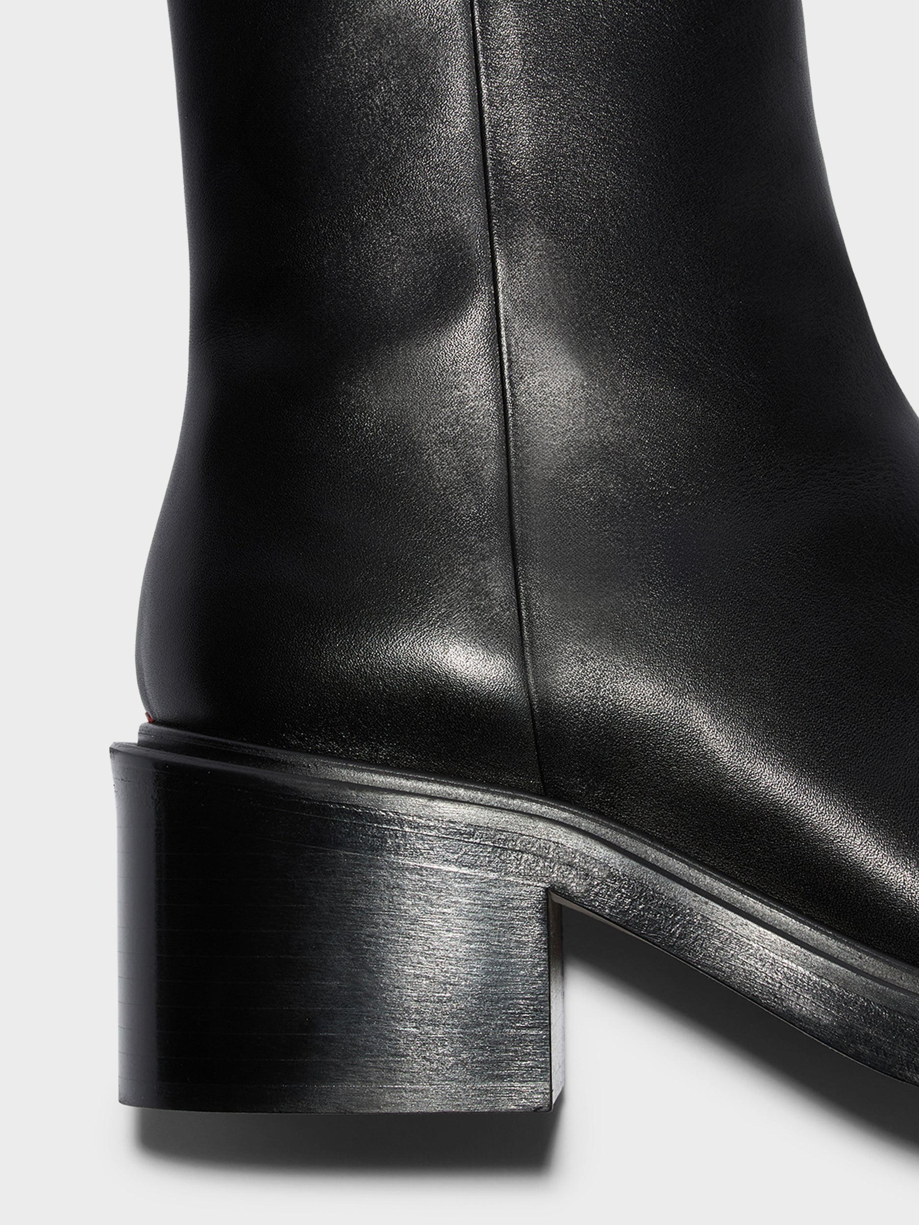 Teddy Block Heel Boots - Image 4