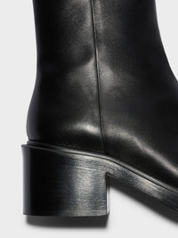 Teddy Block Heel Boots