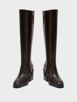 Teresa Leather Knee-High Boots - Image 5