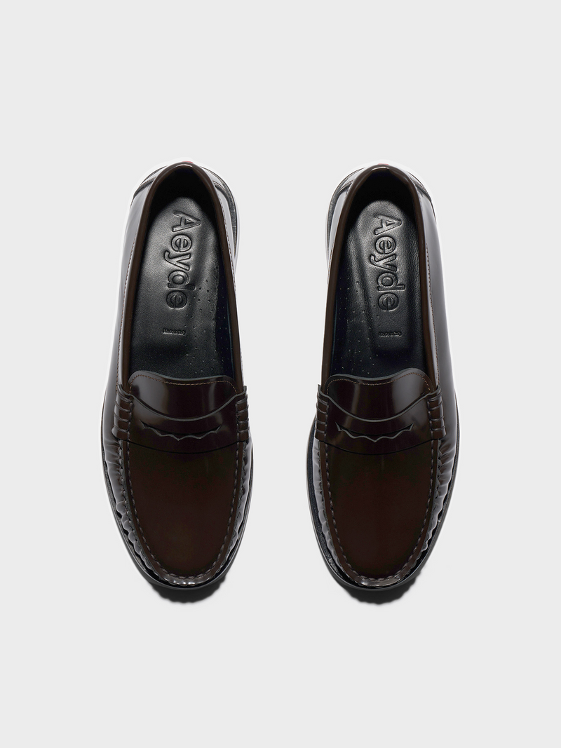 Terry Polido Leather Loafers