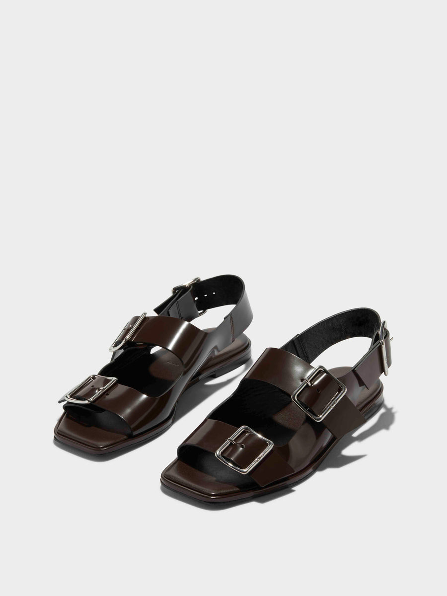 Thekla Polido Leather Slingback Sandals