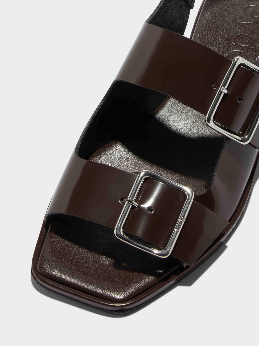 Thekla Polido Leather Slingback Sandals