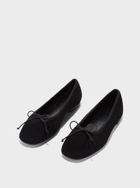 Tiby Suede Ballet Flats