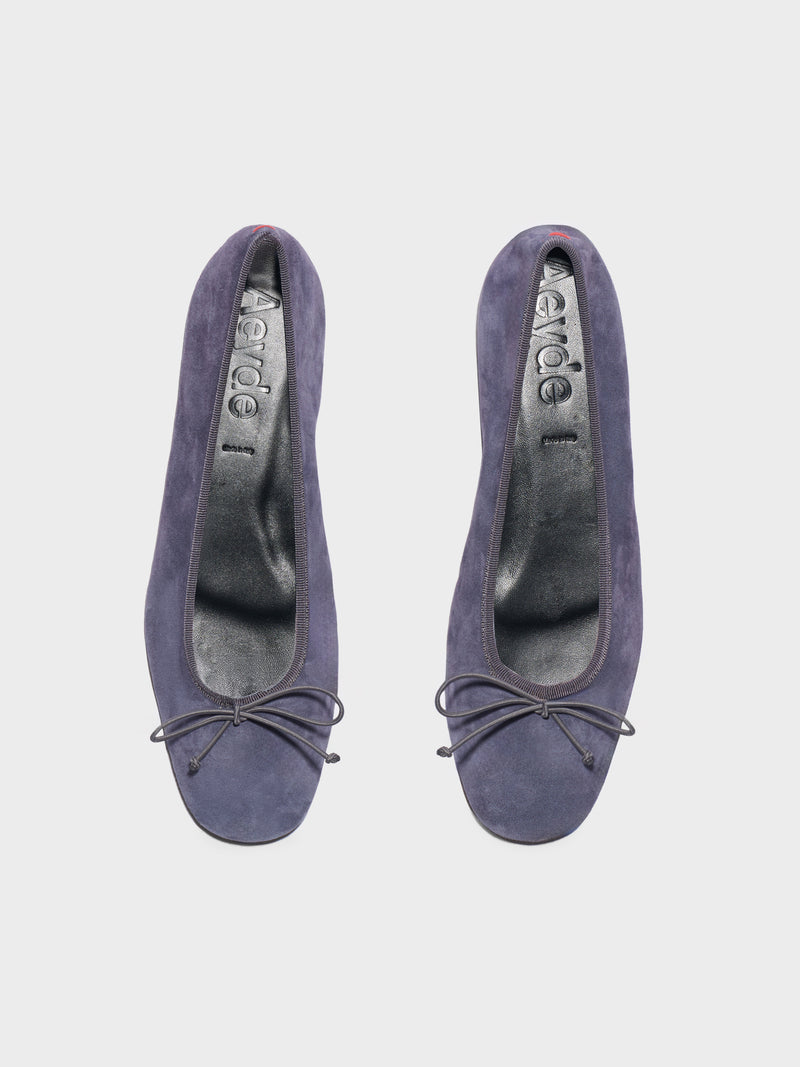 Tiby Suede Ballet Flats