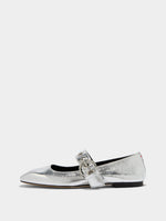 Uma Eyelet Mary-Janes - Image 1