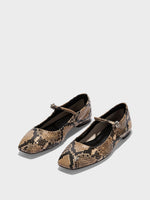 Uma Snake Print Mary-Janes - Image 3