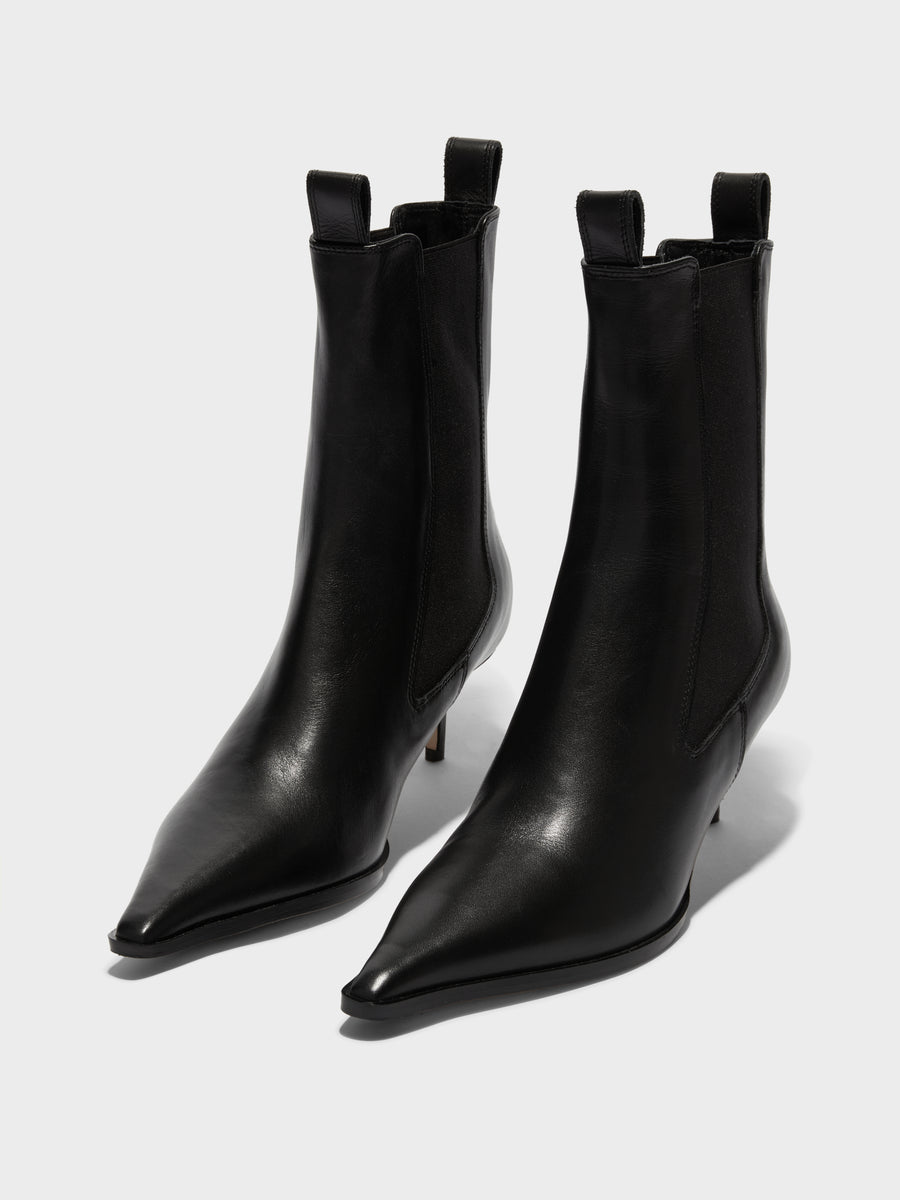 Valeria Leather Chelsea Boots