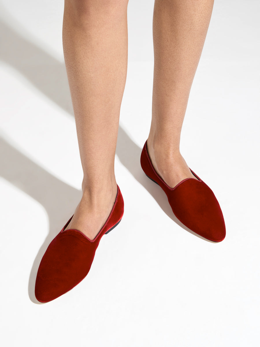 Vanna Velvet Flats