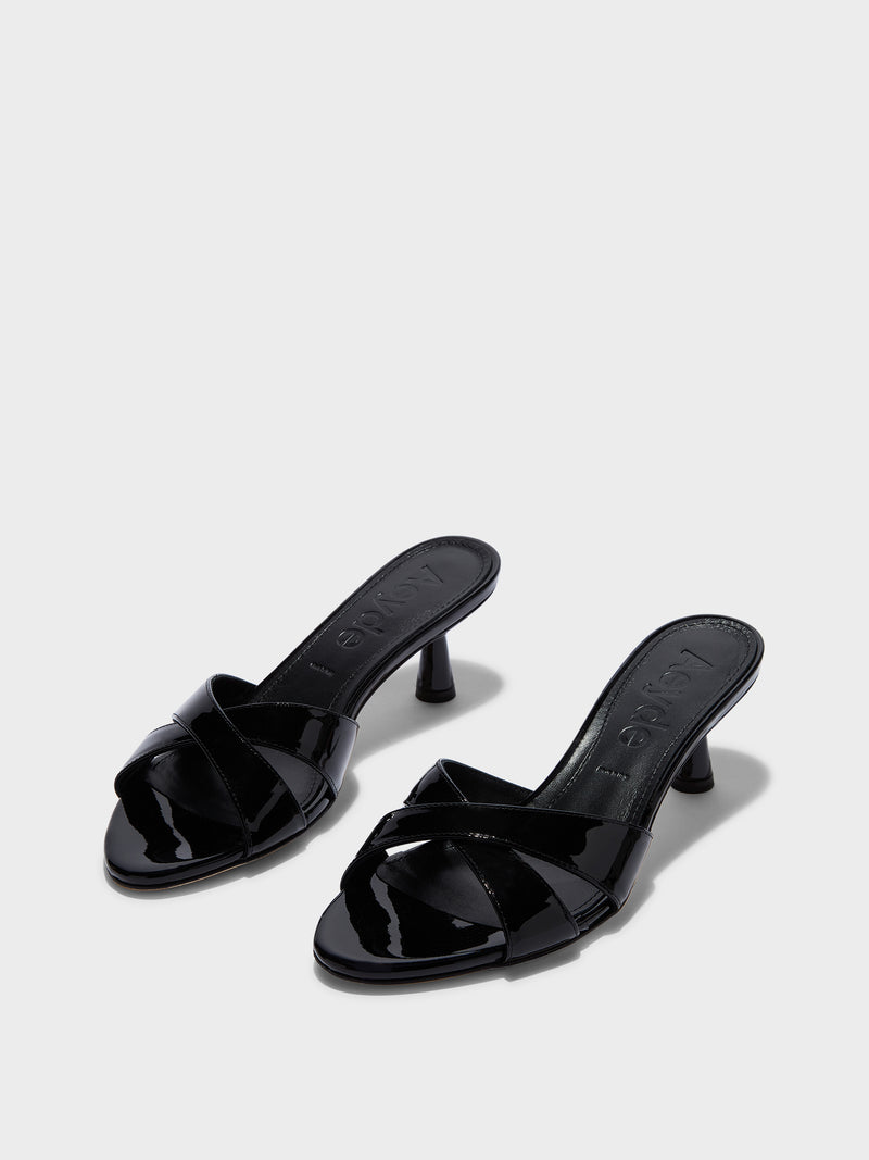 Vero Patent Leather Mules