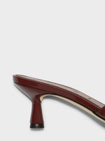 Vero Patent Leather Mules - Image 4
