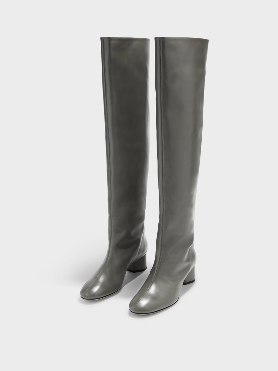 Willa Leather Over-Knee Boots