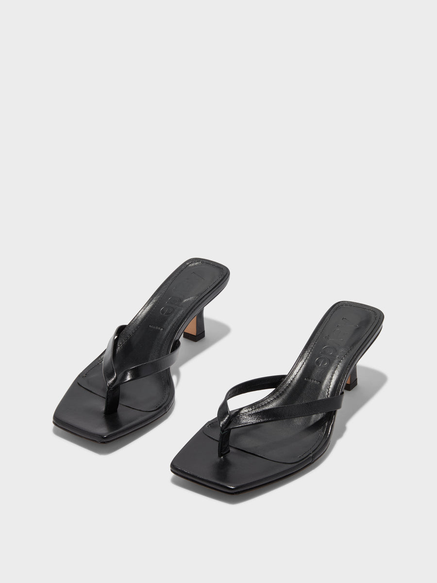 Wilma Leather Toe-Post Sandals