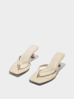 Wilma Leather Thong Sandals - Image 3