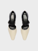 Yara Duo-Tone Mary-Jane Pumps - Image 5