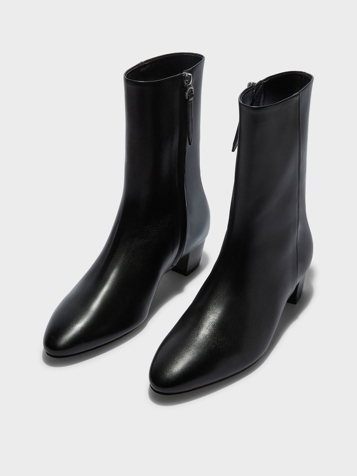 Yasmin Leather Ankle Boots