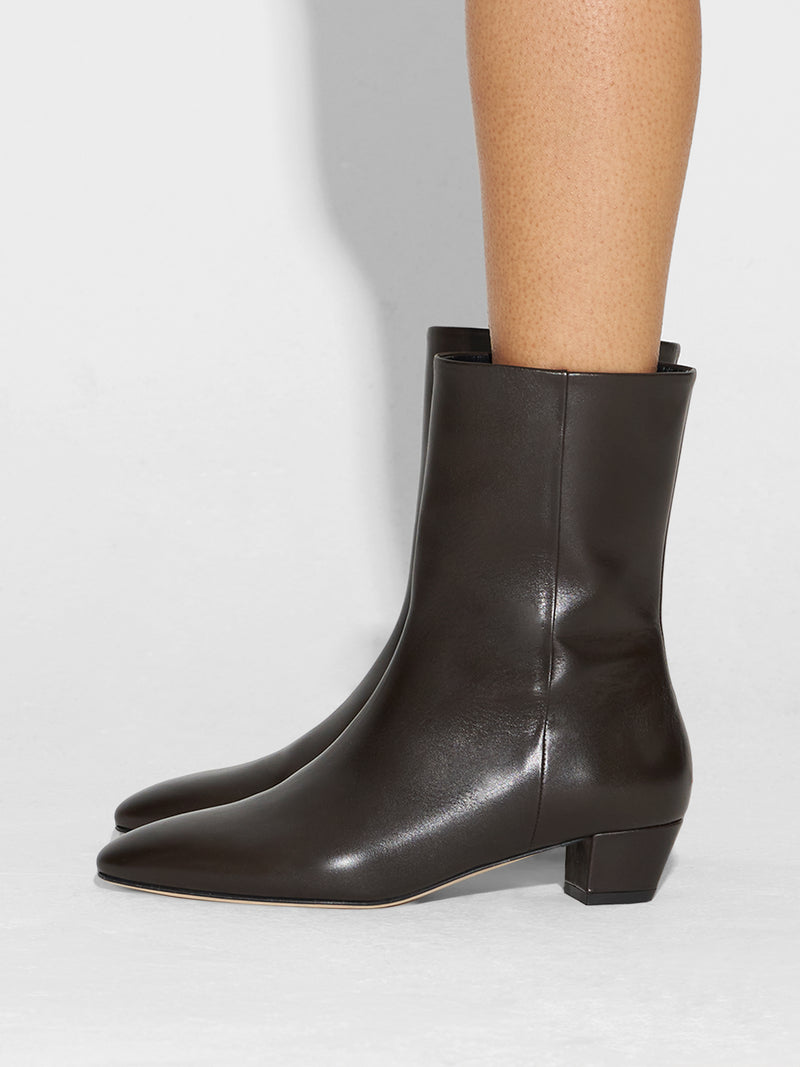 Yasmin Leather Ankle Boots