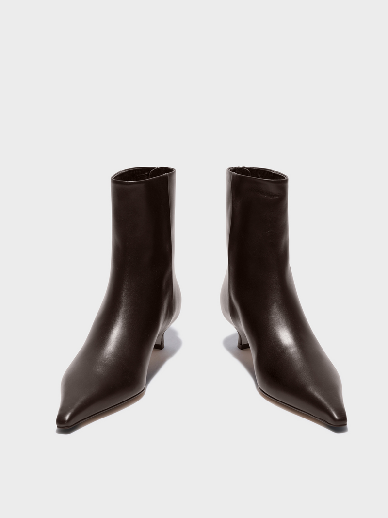 Zoe Leather Ankle Boots
