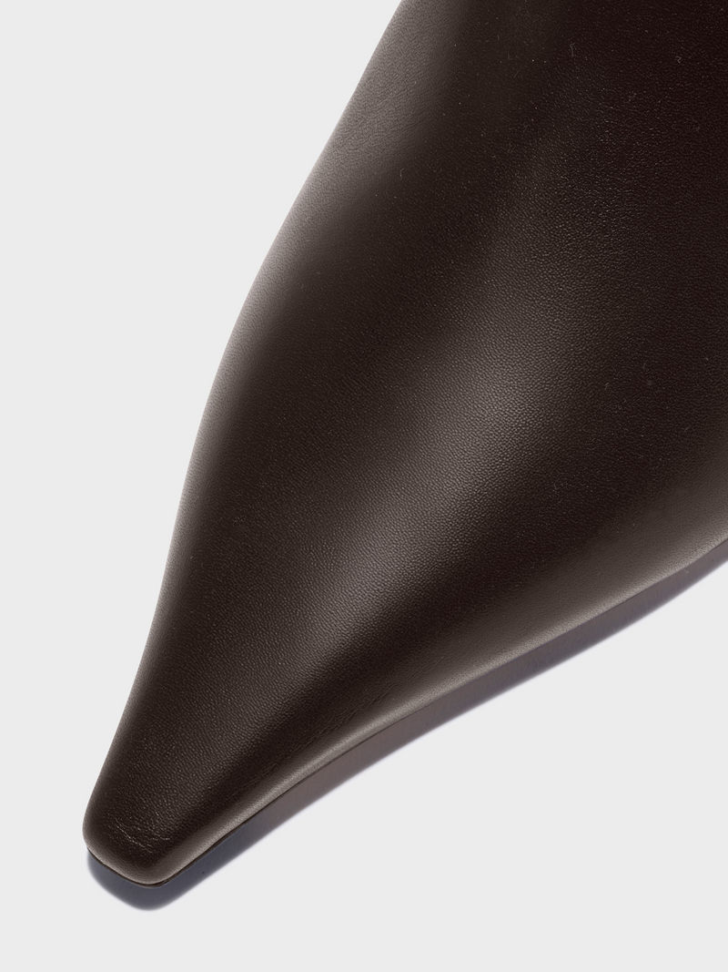 Zoe Leather Ankle Boots