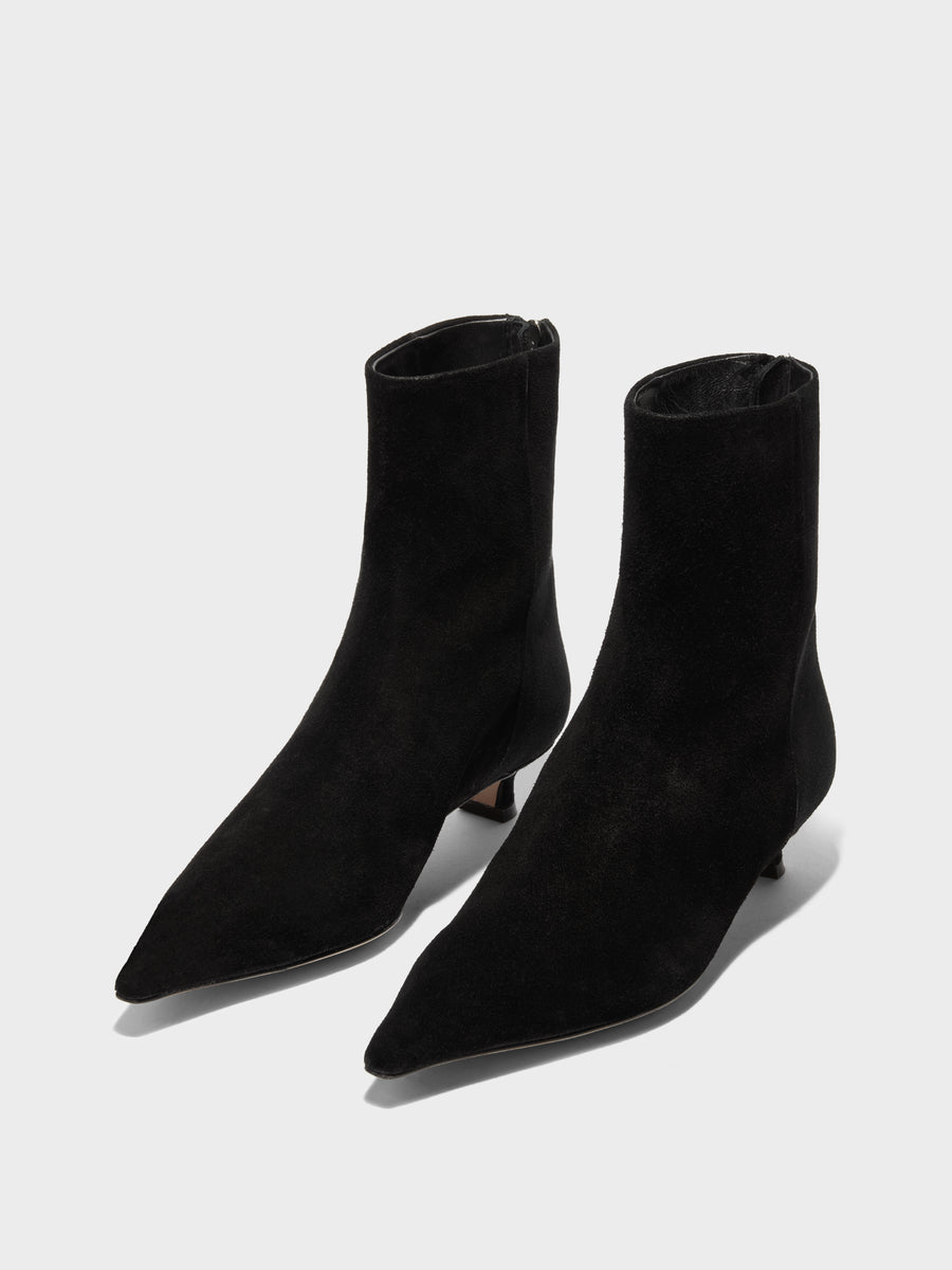 Zoe Suede Ankle Boots