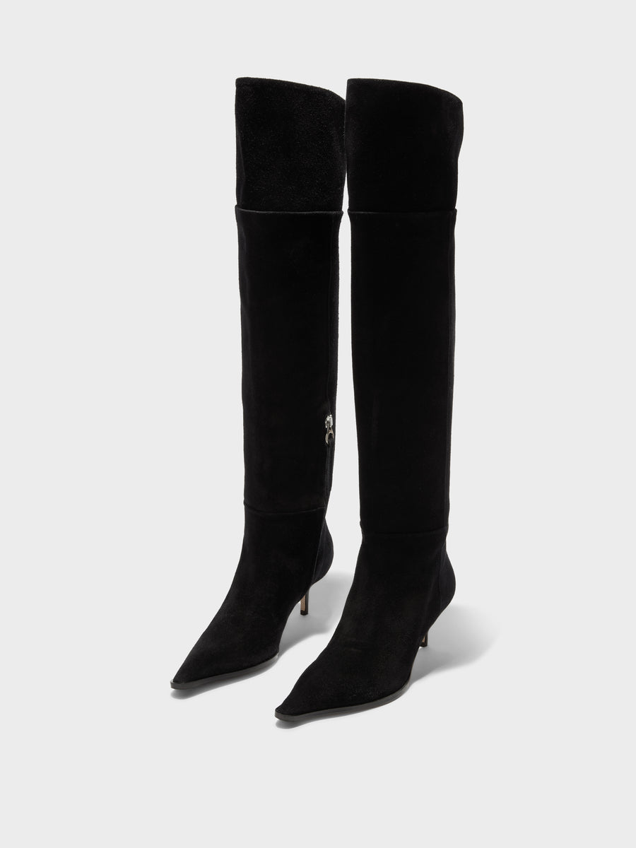 Zsazsa Suede Over-Knee Boots