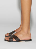 Faye Leather Sandals - Image 6