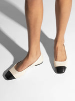 Ida Toe-Cap Ballet Flats - Image 2