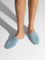 Rega Suede Round-Toe Mules - Image 2