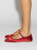 Uma Cap Satin Mary-Janes - Image 6