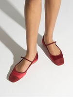 Uma Cap Satin Mary-Janes - Image 2