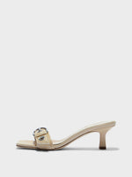 Gilly Eyelet Sandals - Image 1